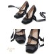 Iris Corolla Demi Ballet Stye Wedge Shoes(Reservation/4 Colours/Full Payment Without Shipping)